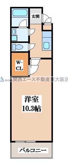 【間取り】 | リバーサイド金岡七番館