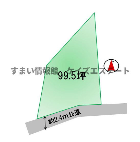 【土地図】 | 太田市金山町　土地