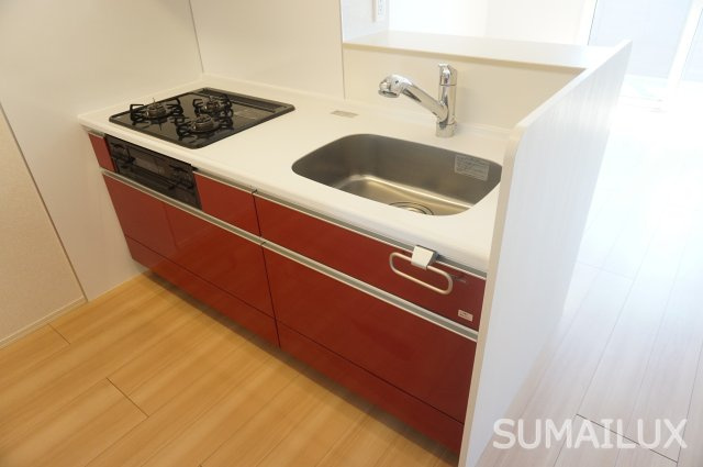 熊本市西区蓮台寺２丁目のアパートのキッチン