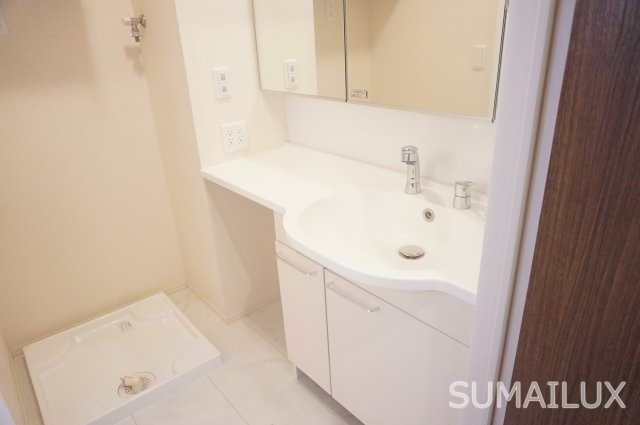 熊本市西区蓮台寺２丁目のアパートの洗面所