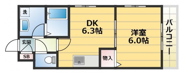 エムアールメゾンの間取り