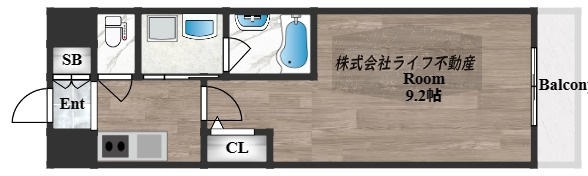 セイワパレス深江南の間取り