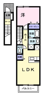 【間取り】 | ボヌール・ラコンテ