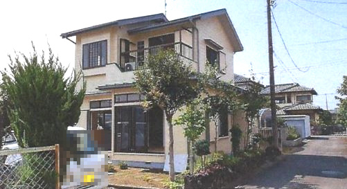 上里町金久保　中古の前面道路含む現地写真|前面道路含む現地写真です