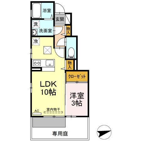 【間取り】 | ルーチェ　山内