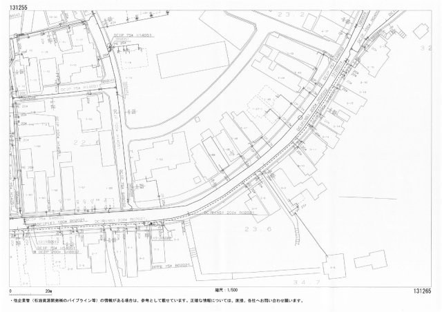本町3丁目中古戸建の地図