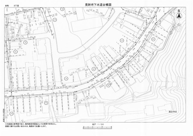 本町3丁目中古戸建の地図