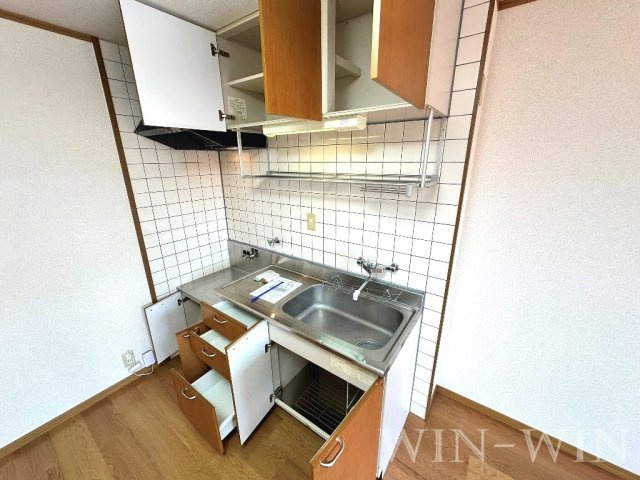 アプローズ B棟のキッチン