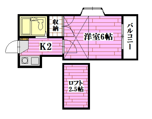 ベストハウス戸坂の間取り