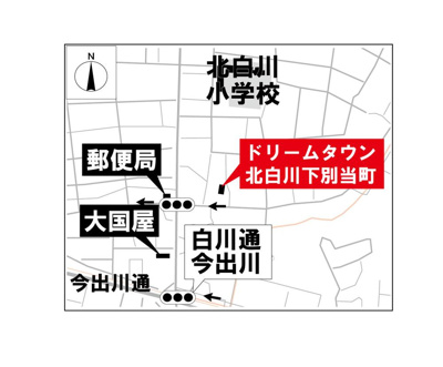 【地図】 | 北白川下別当町　新築戸建【建築条件付土地・自由設計】