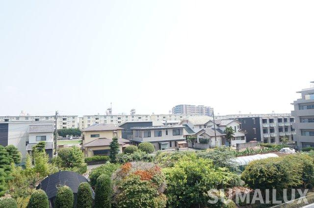 熊本市東区長嶺南３丁目のアパートの展望