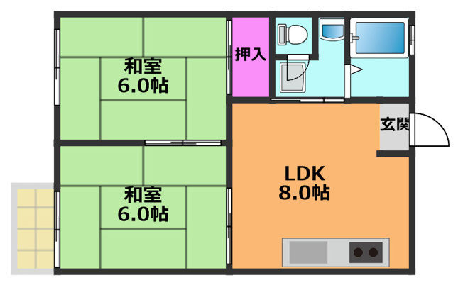 【間取り】 | メゾンハイム