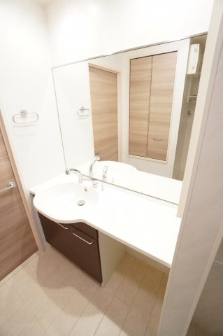 【独立洗面台】 | アイチ8　B棟 | ※同物件・同タイプの写真です。