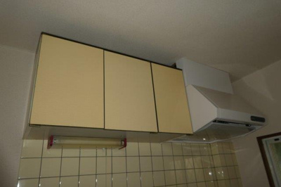 【キッチン】 | アルファー二子 | キッチン上収納