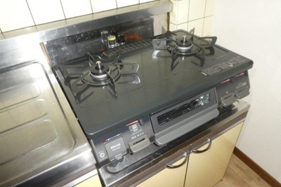 【その他共用部分】 | アルファー二子 | ２口ガスコンロ