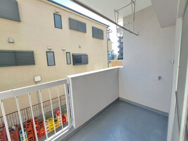 コーポマエダⅠのバルコニー