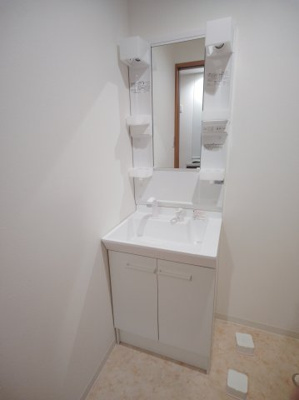 【洗面所】 | ウイズ交野 | コンパクトで使いやすい洗面所