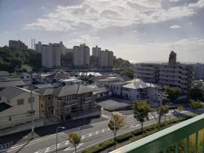 【展望】 | 緑マンション | 南向き☆神戸市垂水区　緑マンション　賃貸☆