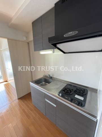 グリッドコート天神橋のキッチン|使いやすいキッチンです