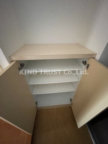 グリッドコート天神橋の収納|大きなスペースがあり、収納には困りません