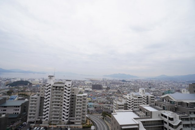 【展望】 | 【上質リノベ】井口台パークヒルズ参番館 | 現地（2023年1月19日11：00頃）撮影