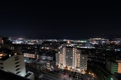 【展望】 | 【上質リノベ】井口台パークヒルズ参番館 | 現地（2023年1月19日19：10頃）撮影