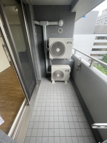 ノルデンハイム梅田東のバルコニー