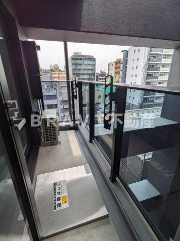 BRAVE常盤町Ⅱ　BRAVI不動産のバルコニー