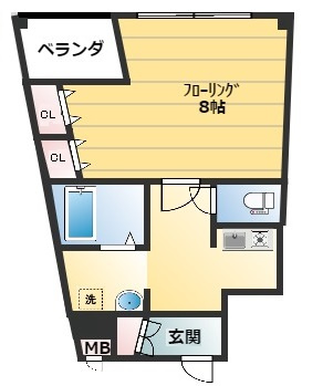花りんごの間取り|イメージになります。