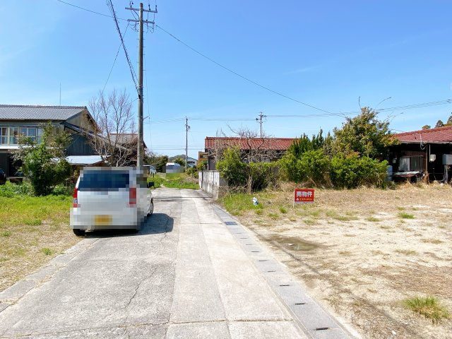 知多郡南知多町大字内海字東浜田の前面道路含む現地写真
