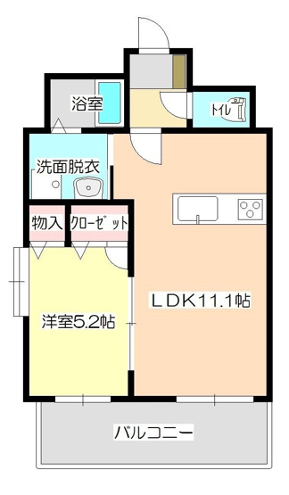 【間取り】 | エスポワール参番館(エスポワールサンバンカン) | 別号室の写真になります。現況優先。