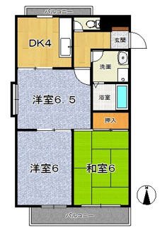 【間取り】 | エクシード西大津