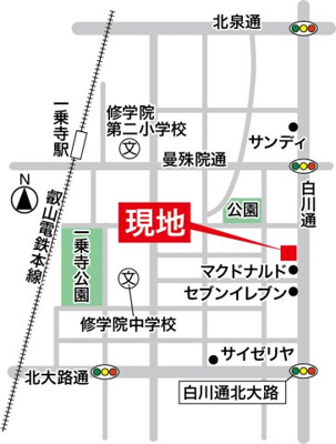 【地図】 | ライオンズマンション北白川