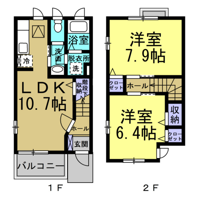 カーサ　セレーノの間取り