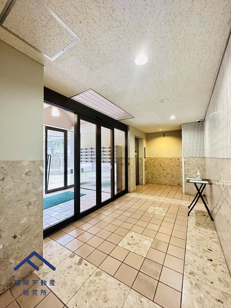 アークソピア香椎南A棟のエントランス