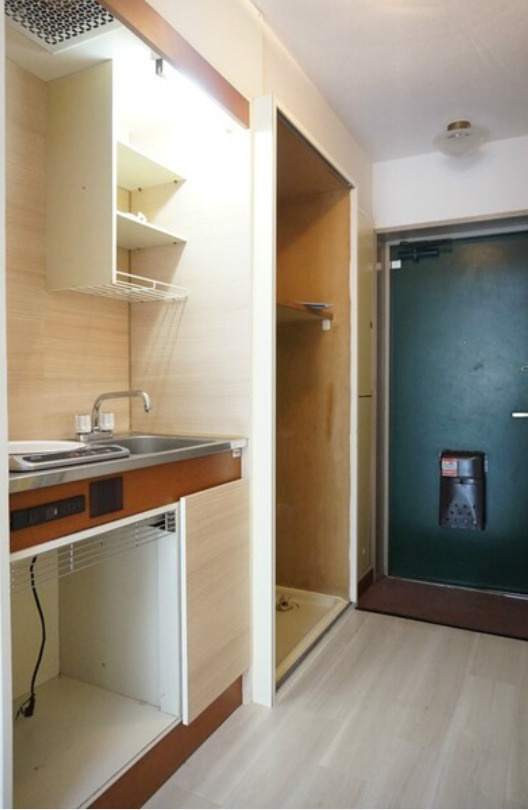 船橋市習志野台４丁目のアパートのキッチン