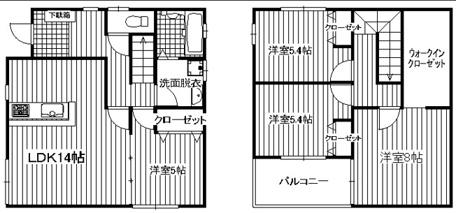 【間取り】 | カトル・ヴィラージュ