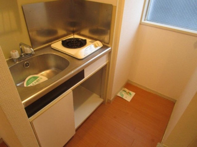 【キッチン】 | コモドスクウエア北新宿 | 1口ガスコンロ