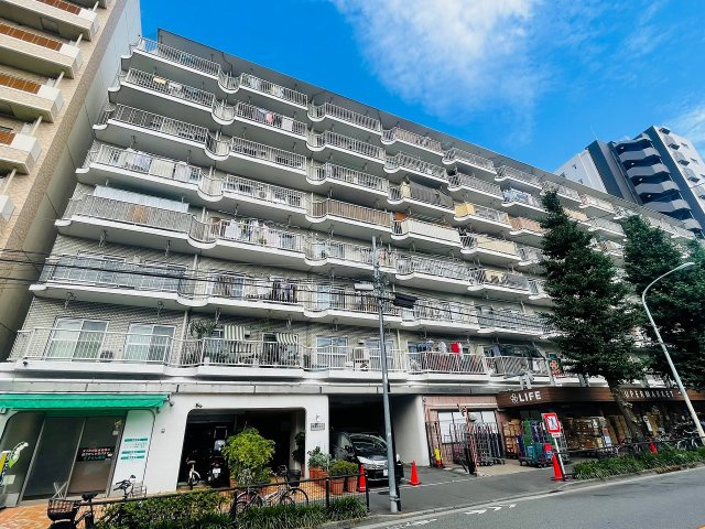 南台ヒルズの外観|３LDK　62.01㎡　4,499万円
８階角部屋　【東京メトロ丸ノ内線　中野富士見町駅徒歩９分】
