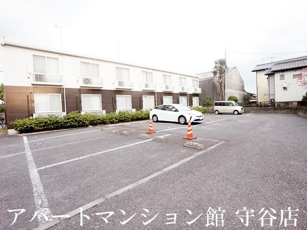 レオパレス夢の駐車場