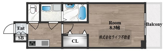 カーサ・オストロの間取り
