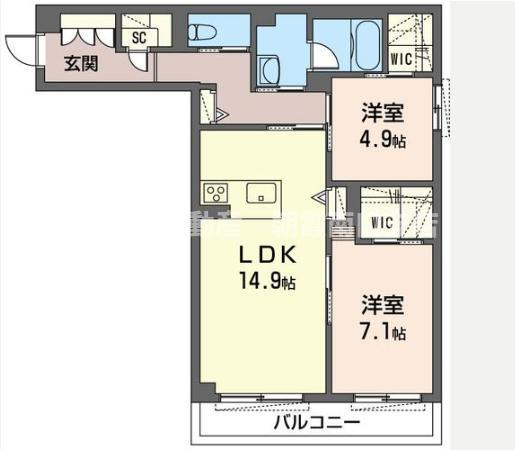 【間取り】 | レオナ雅