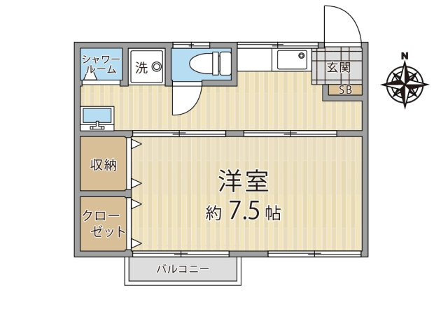 【間取り】 | 第一浅賀荘
