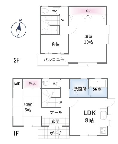 【間取り】 | 淡路市富島　中古戸建