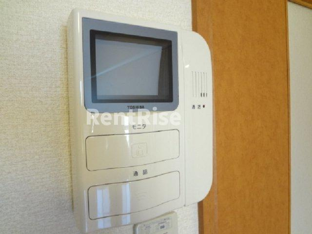 レオパレスレクレドールのセキュリティ|モニター付きインターフォン