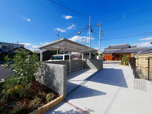 アヴニールのその他共用部分|ゆったりとした駐輪スペース