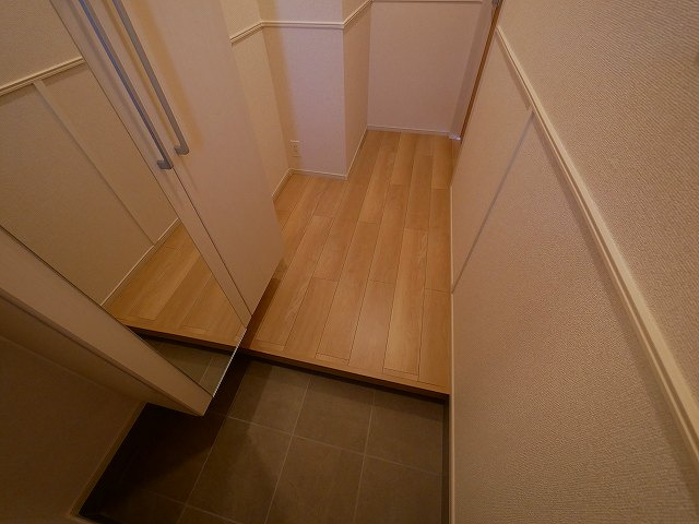 アヴニールの玄関|ゆったりとした玄関です