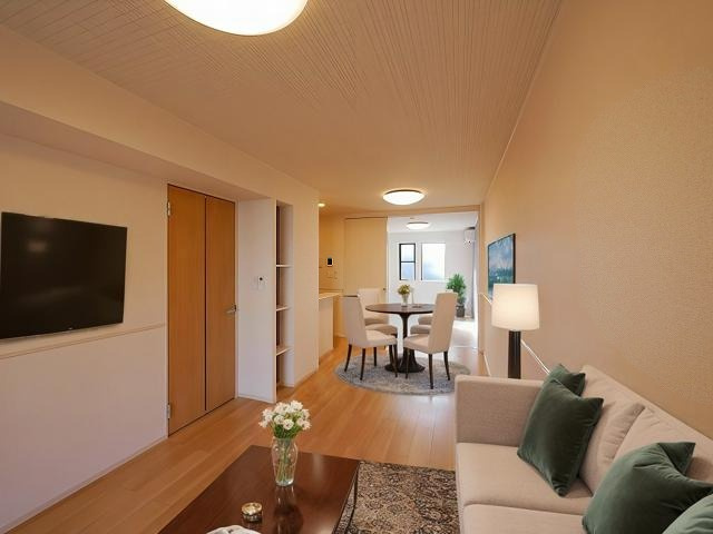 アヴニールの居間・リビング|CGで家具等を配置したもので家具等は含まれません