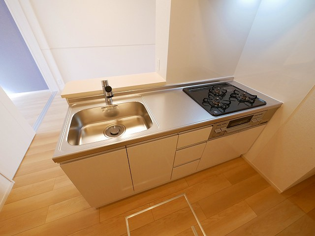 アヴニールのキッチン|使いやすいキッチンです