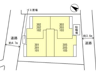 【区画図】 | ブラン・キューブ